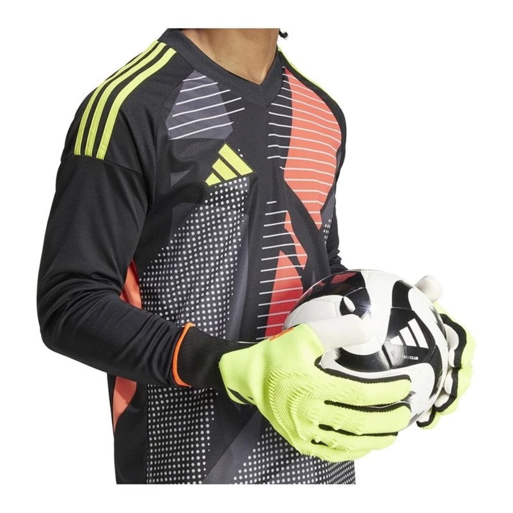 Adidas Predator GL Pro FSP PROMO Goalkeeper Gloves Size 8- Solar Yellow - Picture 5 of 6